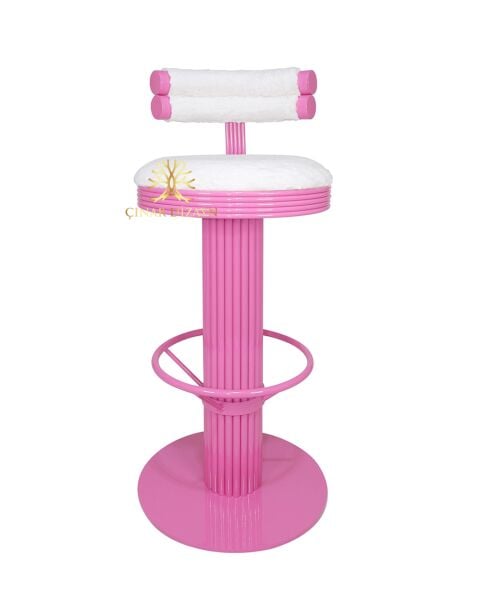 Pink Bar Sandalyesi